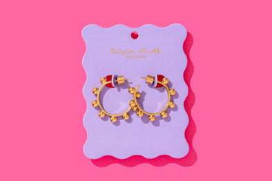 Hoop - Dottie Gold - 2 (E-48)