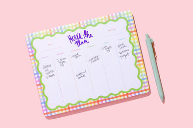 Weekly Planner - Here's The Plan - 4 (LP-28)