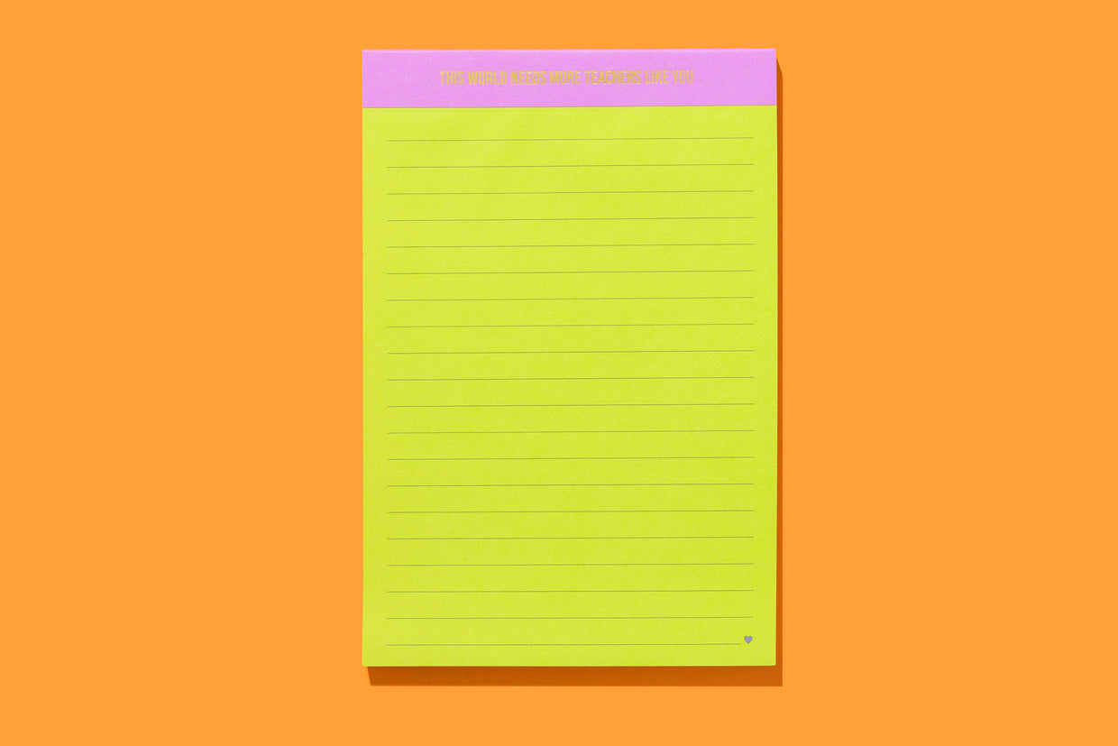 List Pad - Teacher - 4 (LP-26)