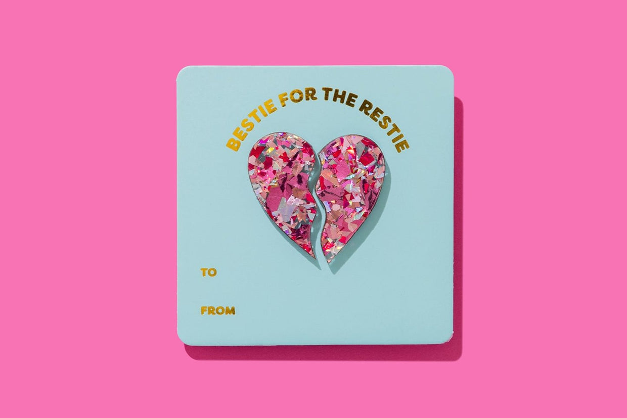 Pin Card - Bestie Heart - 4 (TC-12)