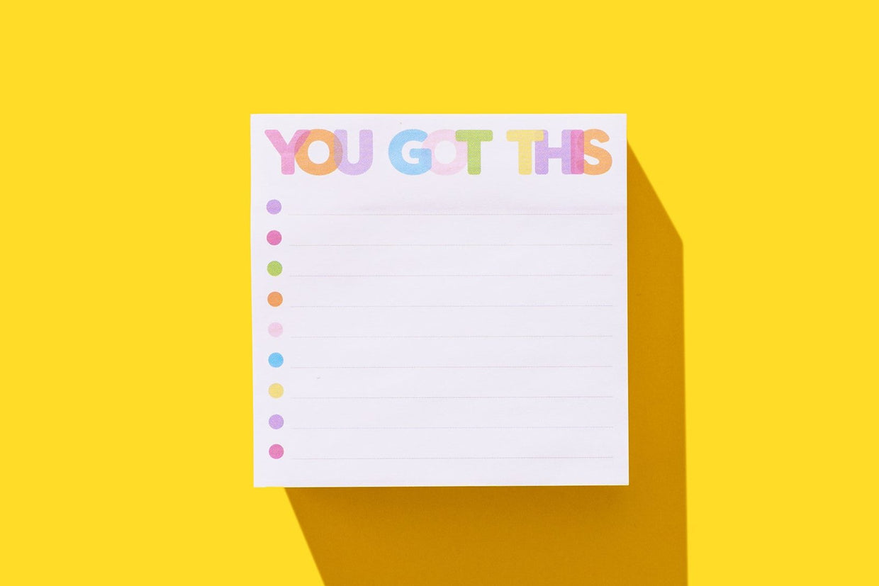 Sticky Notes Pad - You Got This - 4 (SR-14)