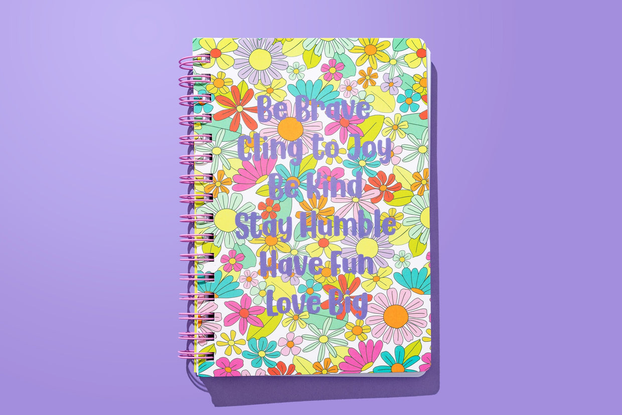 Spiral Notebook - Be Brave - 4 (NBK-45)